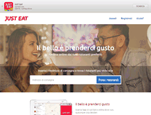 Tablet Screenshot of justeat.it