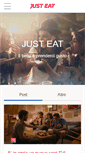 Mobile Screenshot of blog.justeat.it